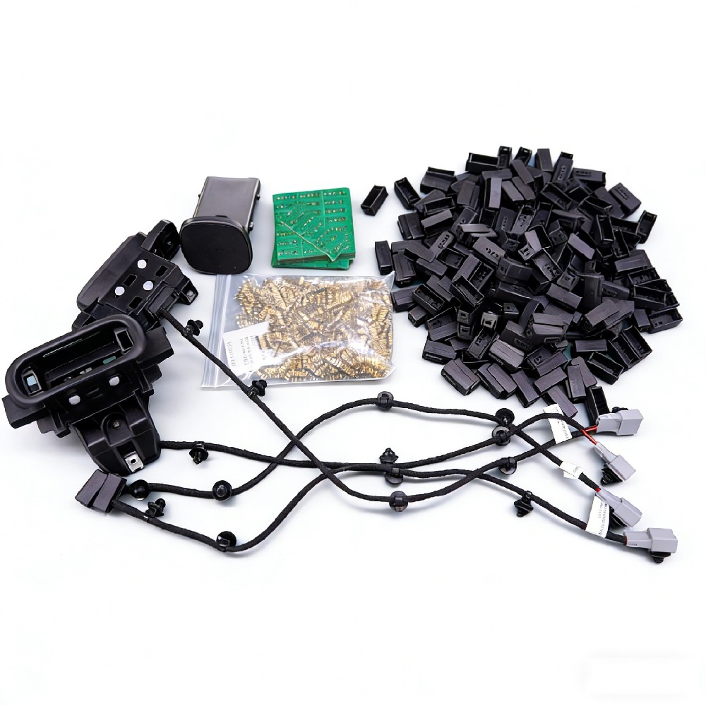 Car seat suction cup wireless charging harness